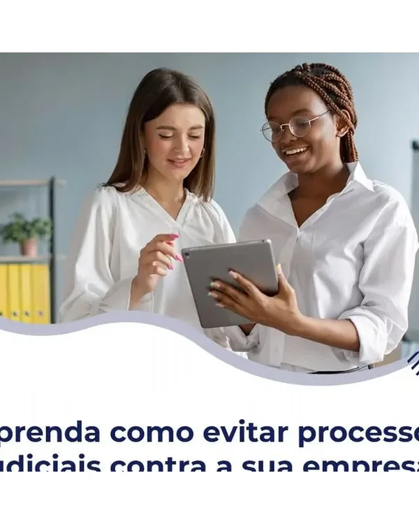 Arte sobre compliance trabalhista para empresas